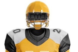 Maillot de football américain personnalisé avec logo, sublimé, couleur pleine, uniforme complet, vente chaude, taille XL, chemises pour hommes et femmes - Product Image 4