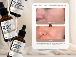 Ampolla de Volumen ERIGERON Volufiline con Péptido PDRN y Ceramida para la Elasticidad de la Piel, Cuidado de Arrugas y Aspecto de Piel Más Voluminoso - Product Image 3