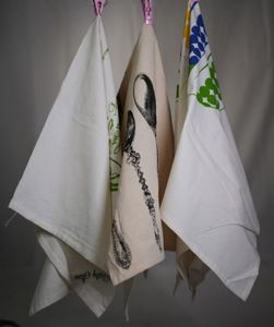 Eco-Friendly 100% Cotton <b>Kitchen</b> <b>Towel</b> Sets Custom Design Print Logo Disposable Recycled Biodegradable Canvas <b>Hand</b> Wash - Product Image 2