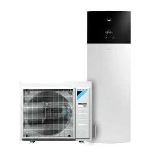 Pompe à chaleur air-eau Daikin Altherma 8 kW, réservoir d'eau chaude sanitaire intégré de 230 L, système HVAC domestique R32 - Product Image 1
