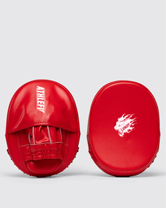 Guantes de entrenamiento de alta calidad Athlefit, Kickboxing, características suaves, almohadilla de enfoque de cuero de Color personalizado, Boxeo MMA, entrenamiento de artes marciales - Product Image 6