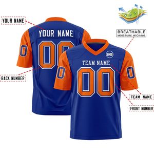 Jersey de fútbol americano personalizado sublimado transpirable uniforme de fútbol americano 100% tela de poliéster - Product Image 2