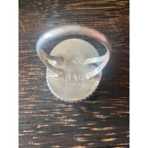 Anillo de Turquesa de la Montaña Sonora, Talla 9.5, Plata de Ley con Engaste de Bisel, Joyería Fina de Moda, Regalo - Product Image 5