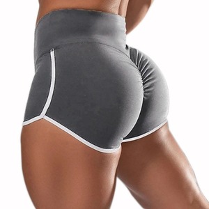 Pantalones cortos de Yoga de moda Ropa deportiva elástica personalizada Cintura alta Ligero Transpirable Hot Gym Pantalones cortos deportivos para mujeres - Product Image 1