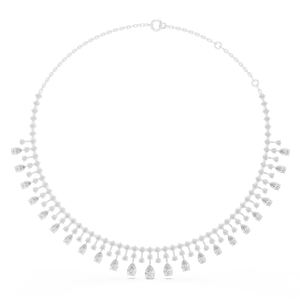 สร้อยโชคเกอร์ประดับมุกน้ำจืดประดับทอง10K สำหรับผู้หญิงสร้อยคอแบบมีโซ่เป็นชั้นสไตล์พื้นเมืองสำหรับสวมใส่ในชีวิตประจำวัน - Product Image 3