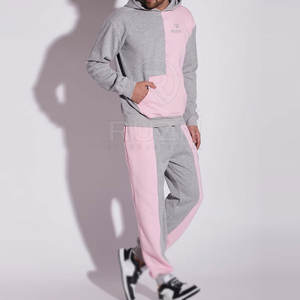 Ropa informal sólida con capucha de invierno Etiqueta privada Último diseño Forro polar de manga larga para hombres Chándal transpirable de secado rápido OEM - Product Image 2