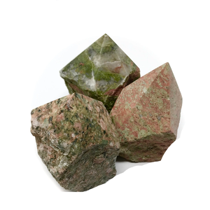 Piedra Base de corte de punto de unakita natural de alta calidad, Material de piedra rugosa pulida de alta calidad, punto de piedra cruda para venta al por mayor - Product Image 6