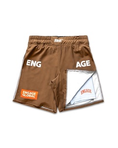 Shorts de combat athlétiques en tissu extensible durable, légers et respirants, pour l'entraînement et la pratique sportive, pour hommes, usage quotidien. - Product Image 5
