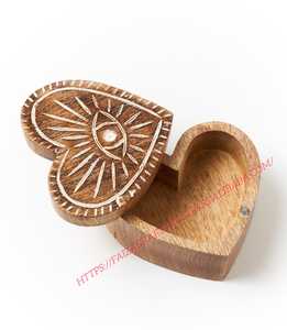 Joyero de madera Fabricante al por mayor Nuevo diseño Hecho a mano Joyero de madera Proveedor - Product Image 2