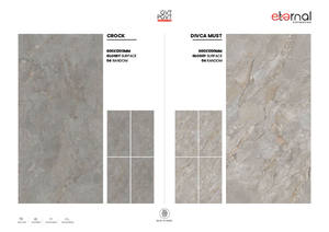 Carreaux en porcelaine exclusifs 600x1200mm, épaisseur 8/9mm, texture ardoise de luxe, résistants aux acides/à l'usure, antidérapants, surface durable - Product Image 3