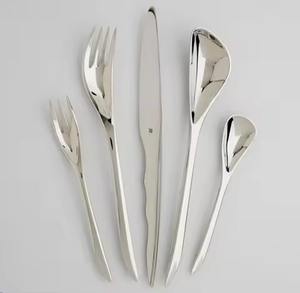 ชุดช้อนส้อมโลหะด้ามจับคริสตัลหรูหราช้อนส้อมมีดสแตนเลสแบบพรีเมี่ยมสำหรับรับประทานอาหารสุดหรูและตกแต่งห้องครัว - Product Image 4