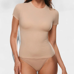 เสื้อครอปแฟชั่นสำหรับเด็กผู้หญิงวัยรุ่นผู้หญิงเสื้อครอปสตรีทคุณภาพสูงระบายอากาศได้ดีแบรนด์ฤดูร้อน - Product Image 6