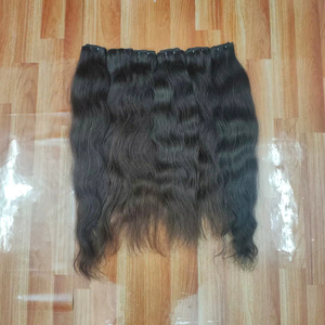 ผมแท้แบบอินเดียชนิดเรมี่  แบบเส้นเดียว  ไม่ผ่านการแปรรูปด้วยสารเคมี  เหมาะสำหรับการย้อมสี  ทุกสี - Product Image 1