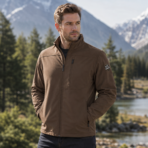 Custom Made Designed Long Sleeves Softshell <b>Jacket</b> Winter Work Wear Windproof Waterproof <b>Fleece</b> <b>Lining</b> Softshell <b>Jackets</b> - Product Image 2