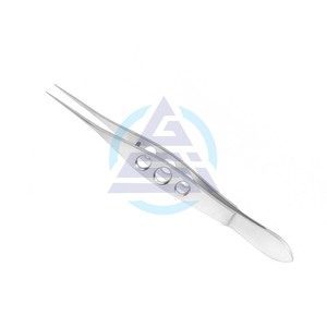 คีมเจาะกระจกตาจักษุสแตนเลสแบบแมนนวลฟันเจาะ1x1ขนาด0.1มม. เครื่องมือคุณภาพดีที่สุด - Product Image 1