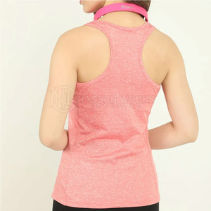 Vente en gros de débardeurs personnalisés de haute qualité 100% coton sans manches respirants écologiques avec logo frontal pour femmes en taille adulte personnalisée - Product Image 4