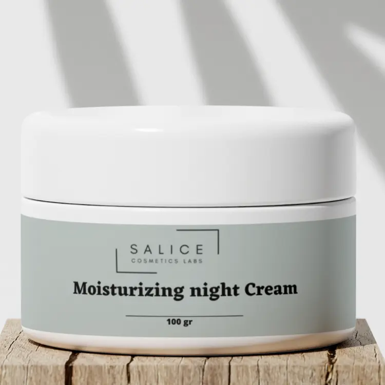 Moisturizing Night Cream with Vitamin E: Anti-Aging and Skin Whitening Power