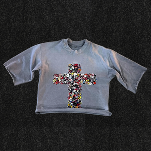 Alta calidad personalizada 100% algodón peso pesado 270gsm resistente al sol-decoloración de gran tamaño Boxy camiseta para hombres Marca Diseño impresión Crop - Product Image 3