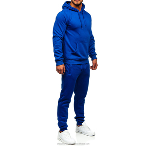 Survêtement Homme Personnalisé avec LOGO – Nouveaux Ensembles Décontractés à Capuche (Hoodies + Pantalons de Survêtement) en Coton Biologique 100% – Vente en Gros - Product Image 3