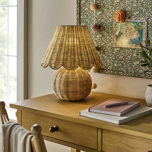 Vietnam Top <b>Sale</b> Handicraft Natural Rattan Lantern Hanging <b>Light</b> <b>Christmas</b> Home Decor-VietnamCrafts HL4003 - Product Image 5