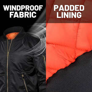 Chaqueta Bomber Cálida Multi-Bolsillo Personalizada de Piel de Oveja Transpirable para Invierno Disponible en Varios Colores Fabricante Directo - Product Image 6