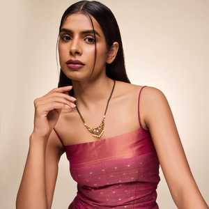 Mangalsutra antique, bijou de collection culturelle 167528 - Product Image 3