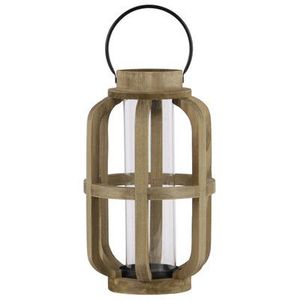 Farol Colgante de Madera Hecho a Mano en India con Acabado Natural para Navidad y Decoración del Hogar, Precios al por Mayor - Product Image 5