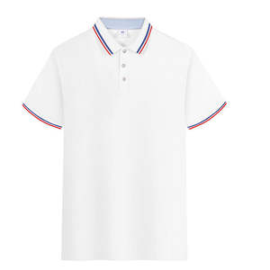 Golf de poliéster 100% personalizado para hombre para polos, técnica bordada de rendimiento de secado rápido, material de lona de patrón sólido largo - Product Image 3