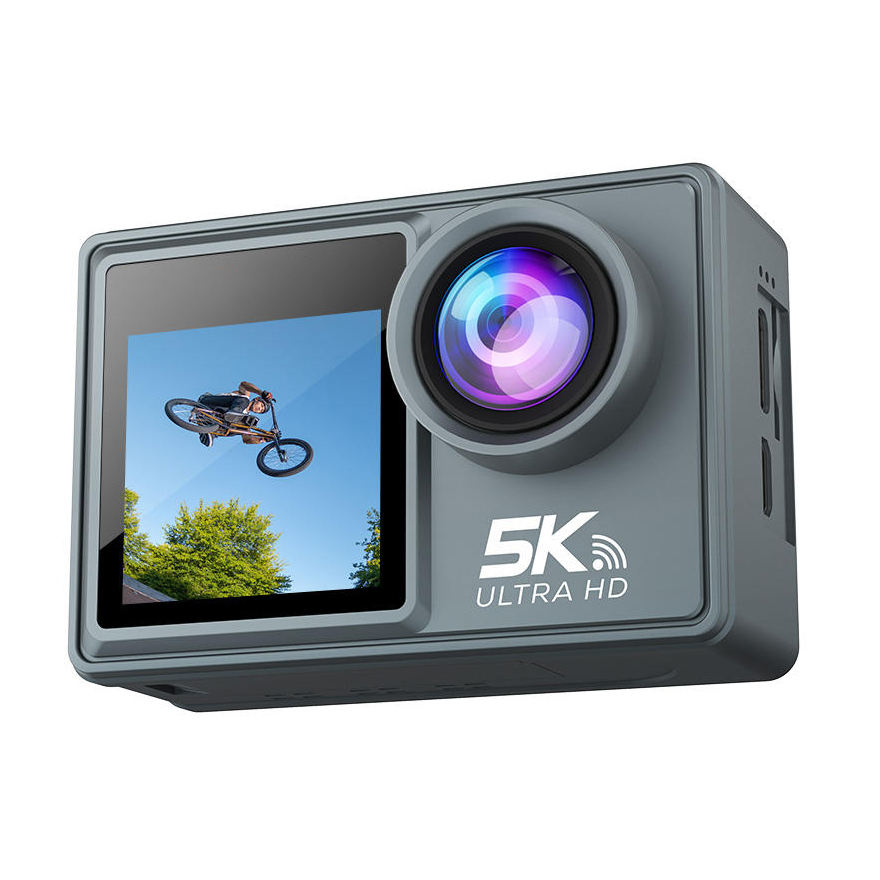 Hongdak Best Selling Action Camera 5K 2.0 Inch LCD Screen Sports DV Diving 30M Waterproof Mini Camera