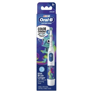 Cepillo de dientes para niños Oral-B alimentado por batería con cerdas compactas que cambian de color, a partir de 3 años - Product Image 2