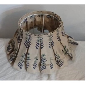 โคมไฟกระโปรงพลีทผ้าไหมคอตตอนสีสวยสำหรับโคมไฟตั้งโต๊ะเข้ากันได้กับที่ยึดหลอดไฟ E27ที่มีวงแหวนลดพลาสติก - Product Image 6