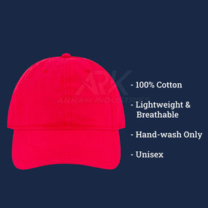 หมวกกีฬาทำจากผ้าฝ้ายออกแบบได้ตามต้องการหมวกกีฬากลางแจ้งดีไซน์เฉพาะผลิตจากปากีสถาน - Product Image 4