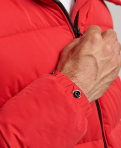 Chaqueta de Plumón de Alta Calidad para Hombre, Abrigo de Invierno Brillante de Moda Promocional, Chaqueta de Burbuja Personalizada con Servicio OEM - Product Image 3