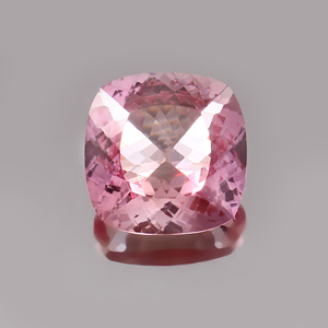 Piedras preciosas sueltas de laboratorio de cojín de morganita para la fabricación de joyas facetadas todos los tamaños calibrados disponibles de 3 mm 12 mm Color rosa - Product Image 4