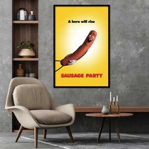 Póster de anime de una sola hoja para Sausage Party - Product Image 1