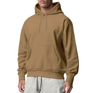 Sweat à capuche surdimensionné personnalisé pour hommes et femmes Impression de logo personnalisé Fournisseur en gros Streetwear Coton polaire décontracté à capuche OEM disponible - Product Image 4