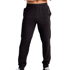 Pantalon de survêtement personnalisé pour homme, respirant, grande taille, en molleton, avec cordon de serrage, uni, avec logo imprimé - Product Image 3