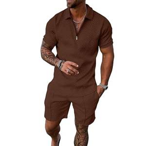 Survêtements d'été pour hommes, ensembles de shorts 2 pièces, survêtements à manches courtes - Product Image 6