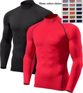 Capa Base para hombre, camisa de compresión de secado rápido, pantalones, ropa interior térmica suave y cálida, absorbe la humedad, ligera para exteriores - Product Image 4