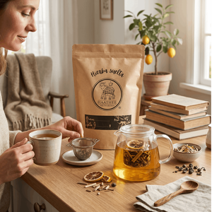 Tisana Detox agli Agrumi Haathee |   Foglie sfuse in busta stand-up |   Grado Alimentare |   1 Chilogrammo - Product Image 2