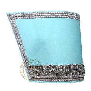 Calidad Premium Provincial Steward Gauntlets Cuff Bordado Plata Encaje y flecos Estilo al por mayor - Product Image 4