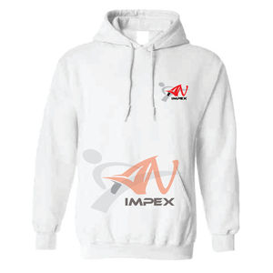 Sweat à capuche pull-over avec logo d'impression personnalisé de haute qualité pour hommes matériau personnalisé sweat-shirt à capuche flexible pour hommes - Product Image 4