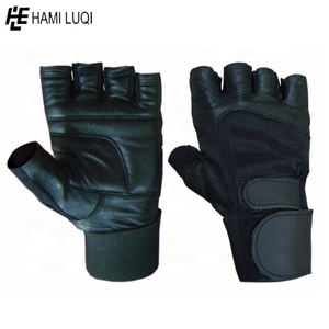Nuevos Guantes Deportivos de Cuero al por Mayor, de Medio Dedo, Antideslizantes, para Gimnasio, Fitness, Entrenamiento y Levantamiento de Pesas - Product Image 5