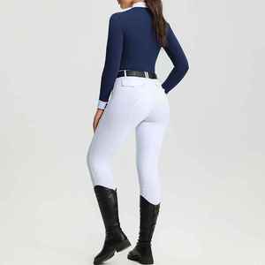 Pantalones de Equitación de Silicona para Mujer Lanyu, Pantalones Elegantes para Montar a Caballo - Product Image 4