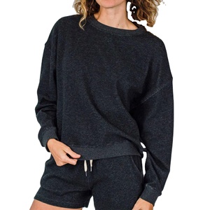 Sudadera de Doble Punto para Mujer, Suave y Cómoda, Perfecta para Uso Casual y para Usar en Capas Durante Otoño e Invierno - Product Image 1