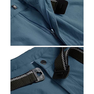 Pantalones Cargo para hombre, de secado rápido, ligeros, impermeables, 6 bolsillos, cintura elástica, protección UV para el último diseño 2025 - Product Image 4