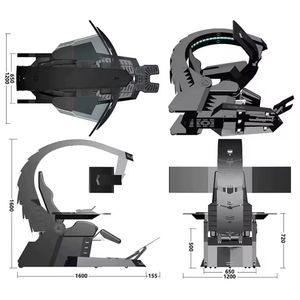 High Quality Industrial OEM Customizable Home Office <b>Zero</b> <b>Gravity</b> Racing Gaming <b>Chair</b> New Design Promotion Massage Height - Product Image 4