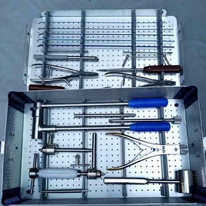 Juego de instrumentación de uñas de acero inoxidable alemán de alta calidad, caja elástica, instrumentos quirúrgicos manuales - Product Image 1