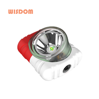Housse en silicone douce au toucher pour casque de camping, lampe frontale de mine, étui de protection avec deux couleurs