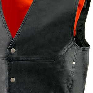 Chaleco de cuero para hombre superventas, ropa, Chaleco de cuero para hombre, ropa de moda, chaleco de cuero para hombre - Product Image 3